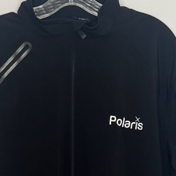 North End Sport Coat Polaris Whirlpool Logos Black Jacket Size XL - Picture 3 of 8